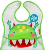 BOBO BABY Șorț pentru copii, bavetă Monstru - verde