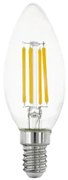Bec decorativ LED dimabil 3.5W Edison B35 E14 11704 Eglo