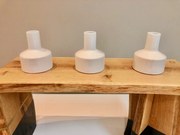 Vaza Sakura Mica Alba (Japan design handmade)