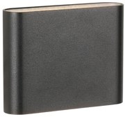 Aplică LED de exterior Zuma Line SJ22621 SHADOW LED/12W/230V IP65 negru