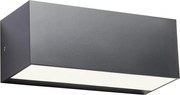 Aplica de perete LED pentru exterior Redo LAMPRIS 90154, 12W, 230V, IP65