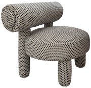 Fotoliu pentru copii MAVI bej/negru