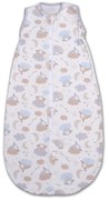 Sac dormit copii de vara 0-18 luni Kidizi On a Cloud Pastel, 80 cm, 0.5 tog