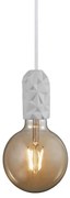 Pendul decorativ din portelan Hang alb 2010013001 NL