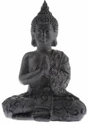 Decorațiune de grădină Buddha, antracit, magneziu,38 x 15 x 26 cm