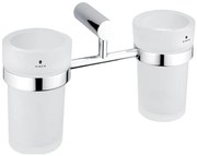 NIMCO BR 11058DW-26 - Suport periuțe BORMO sticlă mată/crom lucios