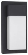 Aplica LED pentru exterior design modern IP65 Leto negru
