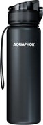 Sticla cu filtru pentru apa Aquaphor City 160043, 500 ml, Tritan, Carbune activ, Aqualen, Capac cu inchidere, Negru