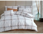 Lenjerie de pat din bumbac BedTex Quatre alb , 140x 200 cm, 70 x 90 cm, 140 x 200 cm, 70 x 90 cm