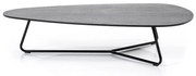 Masuta de cafea Moos 124,5x95 cm neagra