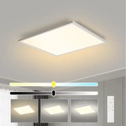 Brilagi - Plafonieră LED dimerizabilă SLIMFRAME LED/58W/230V 60x60 cm albă + telecomandă