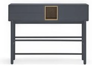 Masă consolă gri închis 35x120 cm Corvo - Teulat