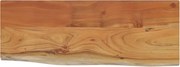vidaXL Raft perete 50x20x2,5 cm dreptunghiular lemn acacia margine vie