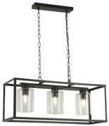 Lustra suspendata metal stil industrial decorativ Belle 3L