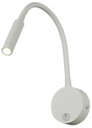 Aplica de perete cu reader LED BOAVISTA alb