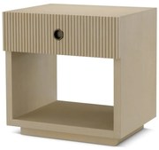 Noptiera design LUX, Furnir de stejar albit, Dimitrios