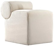 Taburet TIKI 47 x 45 cm, crem