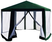 Foișor cort Rhoda (verde + alb). Promo -49%. 1034236