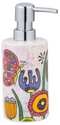 Dozator de săpun lichid din ceramică 360 ml Rollin'Art Full Bloom – Wenko