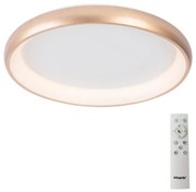 Plafonieră LED dimabilă Azzardo AZ5070 ANTONIO LED/32W/230V auriu + telecomandă