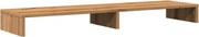 vidaXL Suport monitor, stejar artizanal, 100x27x10 cm, lemn prelucrat
