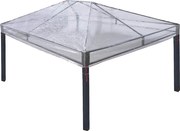vidaXL Husă de înlocuire pentru foișor Transparent 400 x 300 x 32 cm