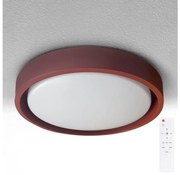 Brilagi - corp de iluminat LED reglabil MATTEO LED/48W/230V 3000-6500K Ø 41 cm roșu + telecomandă