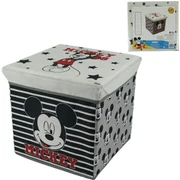 Cutie de depozitare pentru jucarii MICKEY MOUSE 30x30 cm gri