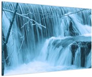 Tablou - cascadele închețate (90x60 cm)