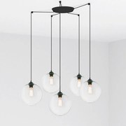 Lustra cu 5 Pendule design minimalist CLARA