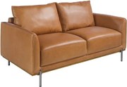 Canapea 2 locuri eleganta, design LUX Buffalo brown