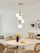 Lustra model N6803-5 – 5 abajururi elegante, finisaj auriu