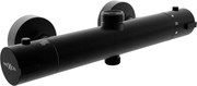 Mexen Kai baterie de duș termostatică, neagră - 77150-70