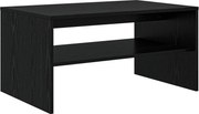 vidaXL Masă de cafea Stejar Negru 80 x 50 x 40 cm Lemn compozit