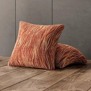 Huse bielastice UNIVERSO NOU dungi cărămizii fețe de pernă 2 buc (40 x 40 cm)