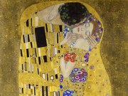 Reproducere Sărutul, Gustav Klimt