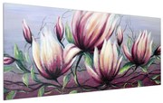 Tablou cu flori (120x50 cm), în 40 de alte dimensiuni noi