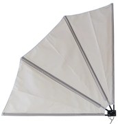 Happy Green Paravan pliabil pentru balcon 1,4 m,bej