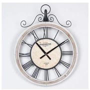 Ceas de perete 1xAA d. 40 cm bej