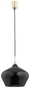 Lustra / Pendul modern design scandinav IRUN 30cm negru
