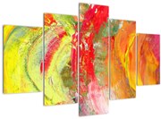 Tablou cu abstracție- pictura (150x105 cm)