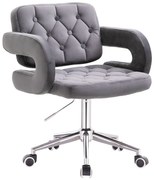 HR8403K Scaun Grafit Catifea