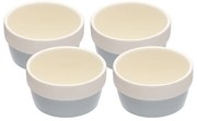 Set 4 forme pentru copt din ceramică Kitchen Craft Classic Collection, ⌀ 9 cm