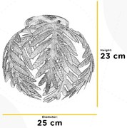 Plafonieră ONLI FELCE 1xE27/22W/230V bronz
