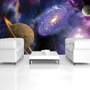 Fototapet - Planete cosmice (254x184 cm)