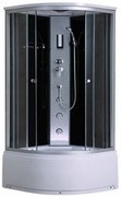 Cabină de duș cu hidromasaj Paulina 90 cu tavă adâncă