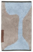Covor albastru deschis/bej lavabil din bumbac 50x80 cm Figura – Mette Ditmer Denmark