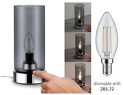 Paulmann 77056 - Lampă de masă PINJA 1xE14/40W, 230V cu touch