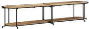 vidaXL Dulap TV, 200x42x40 cm, lemn masiv mango brut