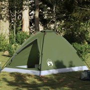 vidaXL Cort camping cupolă 2 persoane verde măsliniu impermeabil